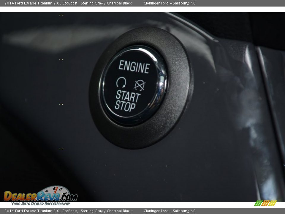2014 Ford Escape Titanium 2.0L EcoBoost Sterling Gray / Charcoal Black Photo #30
