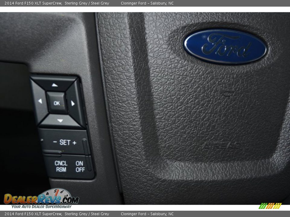 2014 Ford F150 XLT SuperCrew Sterling Grey / Steel Grey Photo #16