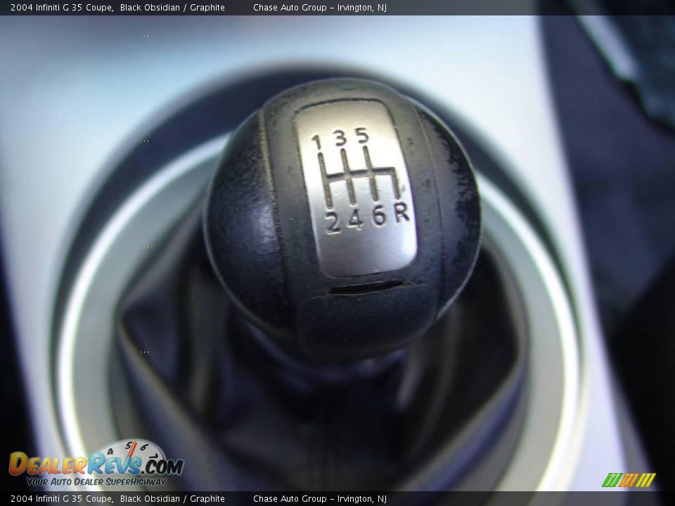 2004 Infiniti G 35 Coupe Black Obsidian / Graphite Photo #21
