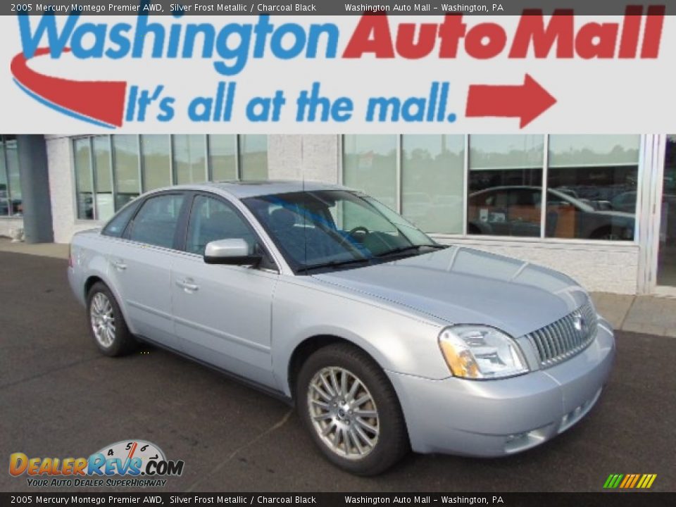 2005 Mercury Montego Premier AWD Silver Frost Metallic / Charcoal Black Photo #1