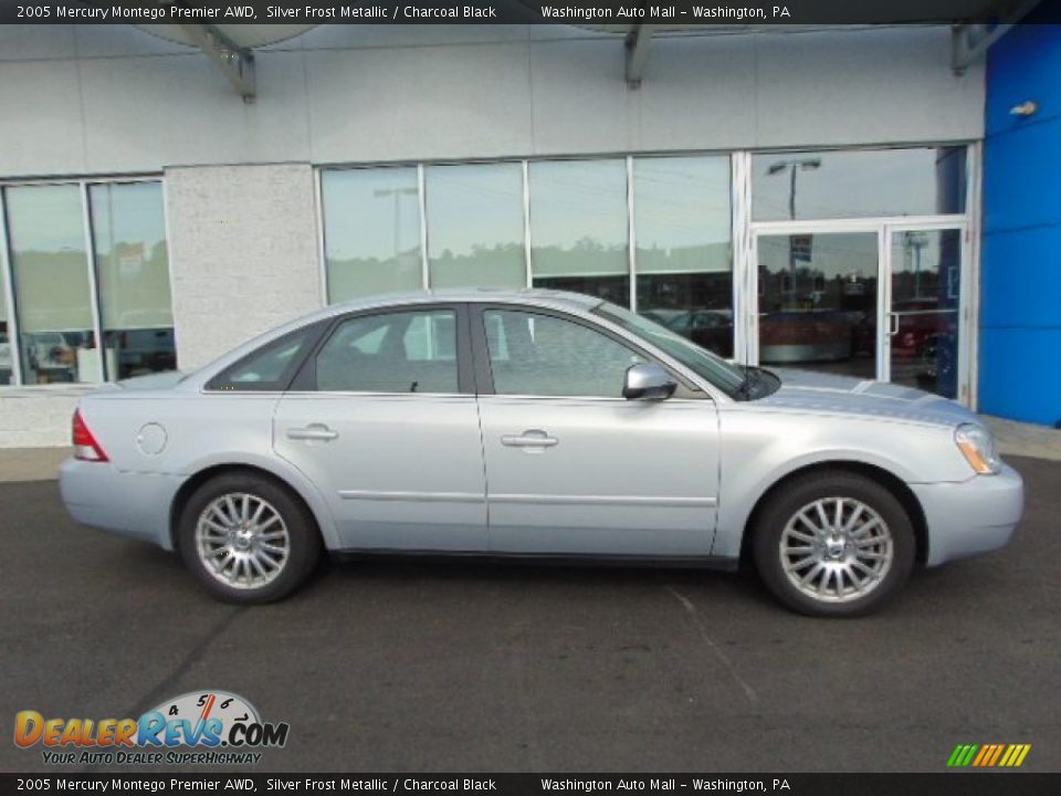 2005 Mercury Montego Premier AWD Silver Frost Metallic / Charcoal Black Photo #2