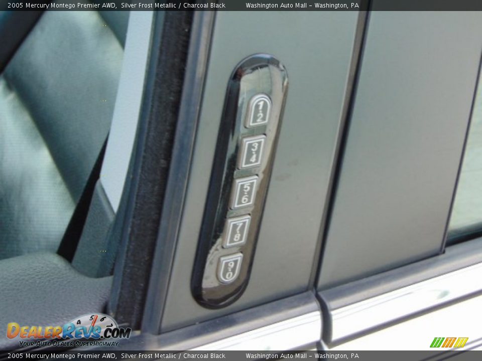 2005 Mercury Montego Premier AWD Silver Frost Metallic / Charcoal Black Photo #6