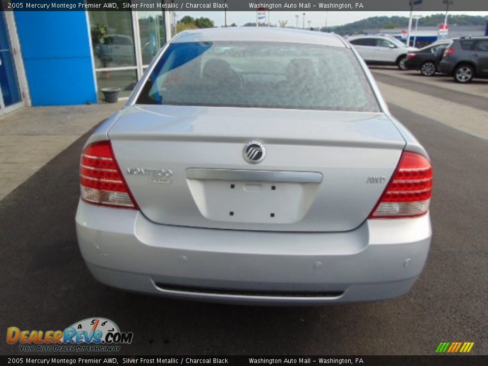 2005 Mercury Montego Premier AWD Silver Frost Metallic / Charcoal Black Photo #8