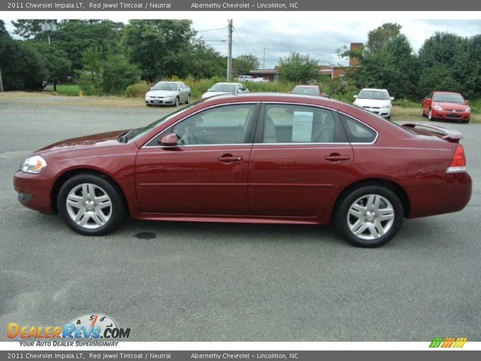 2011 Chevrolet Impala LT Red Jewel Tintcoat / Neutral Photo #3