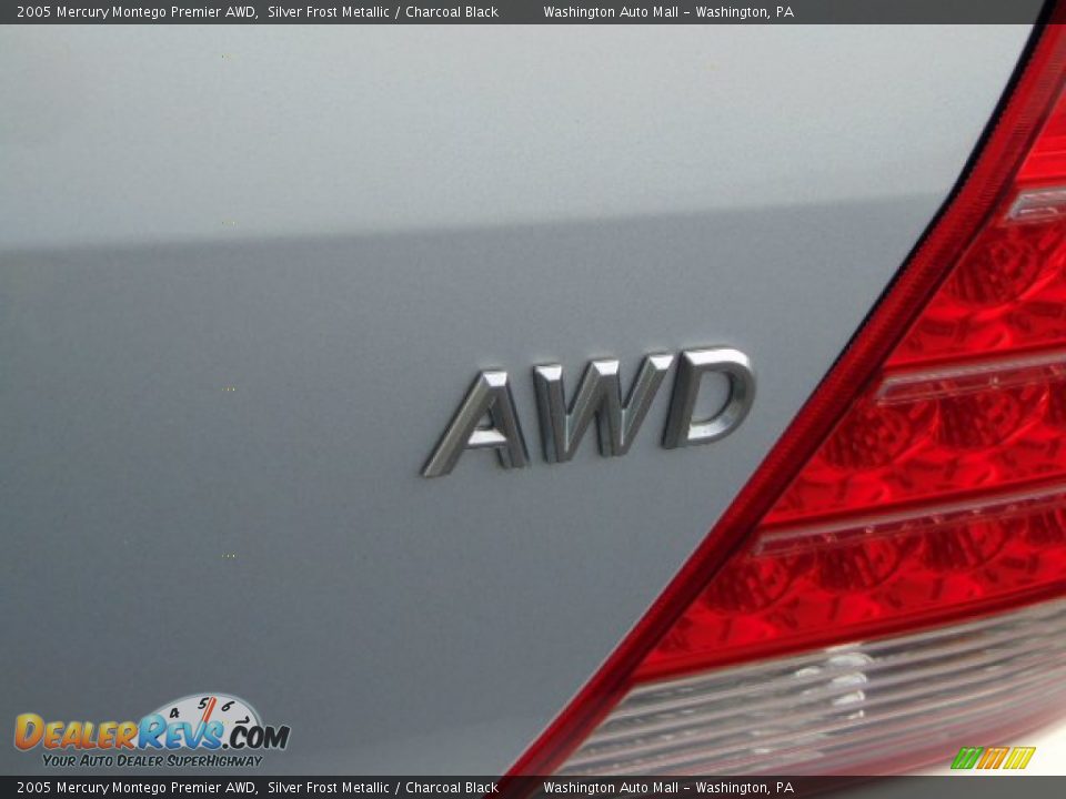 2005 Mercury Montego Premier AWD Silver Frost Metallic / Charcoal Black Photo #9
