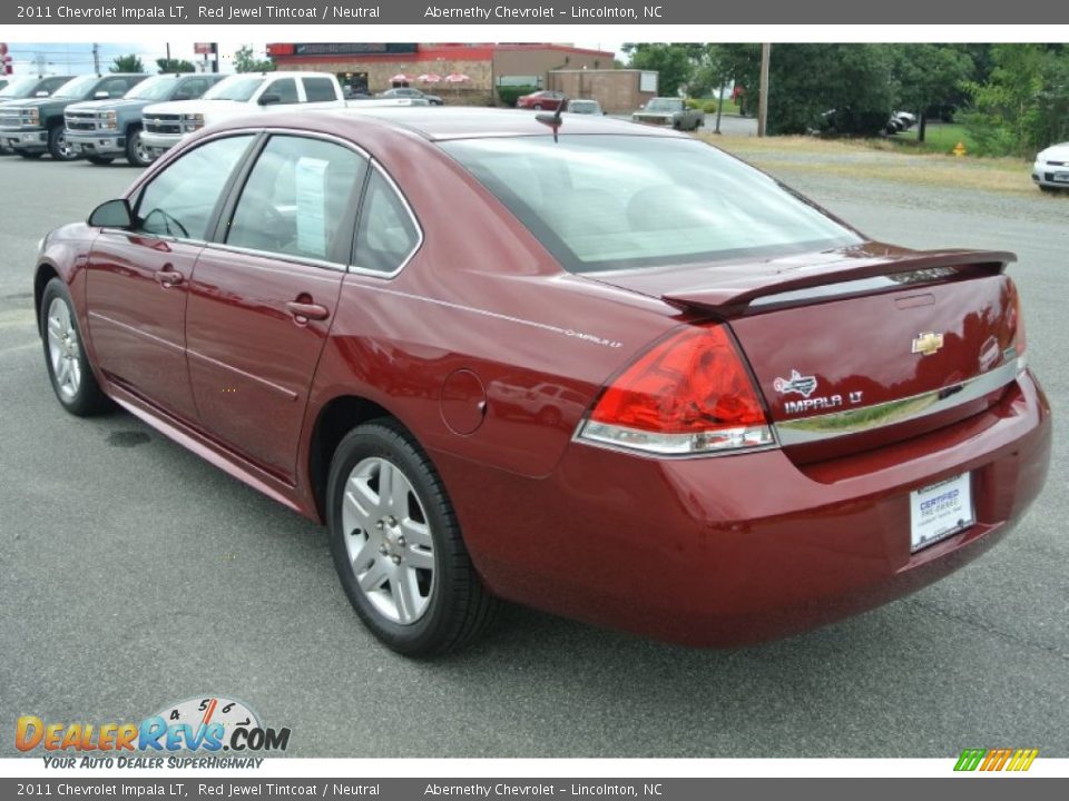 2011 Chevrolet Impala LT Red Jewel Tintcoat / Neutral Photo #4