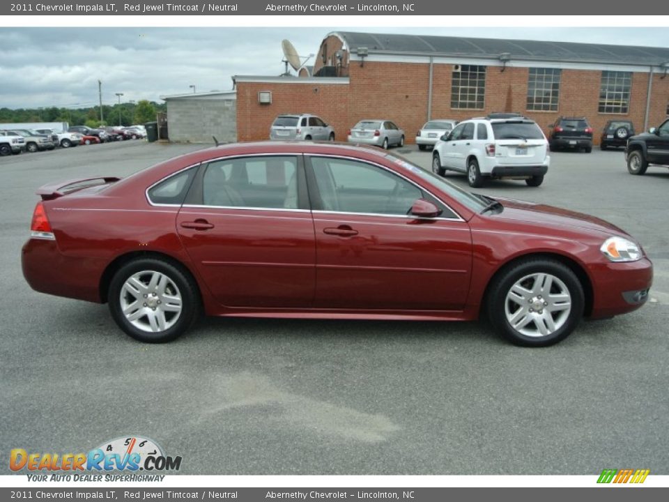 2011 Chevrolet Impala LT Red Jewel Tintcoat / Neutral Photo #6