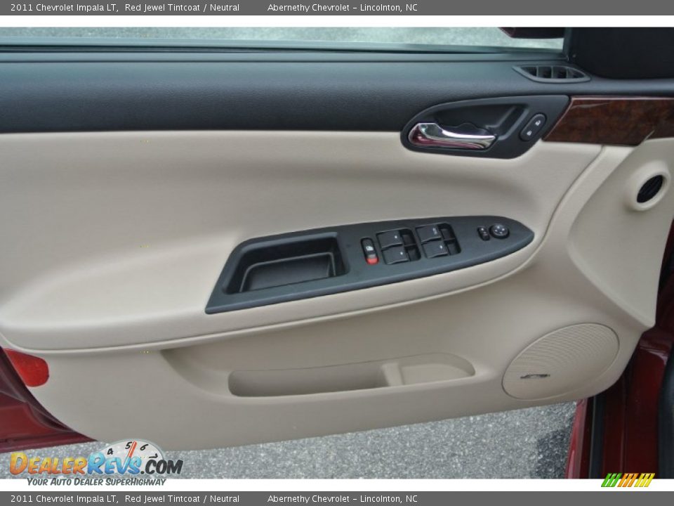 2011 Chevrolet Impala LT Red Jewel Tintcoat / Neutral Photo #9