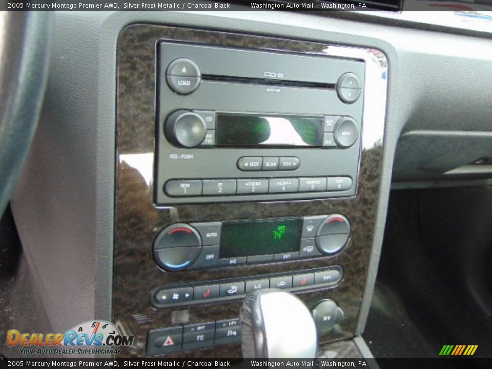 2005 Mercury Montego Premier AWD Silver Frost Metallic / Charcoal Black Photo #15