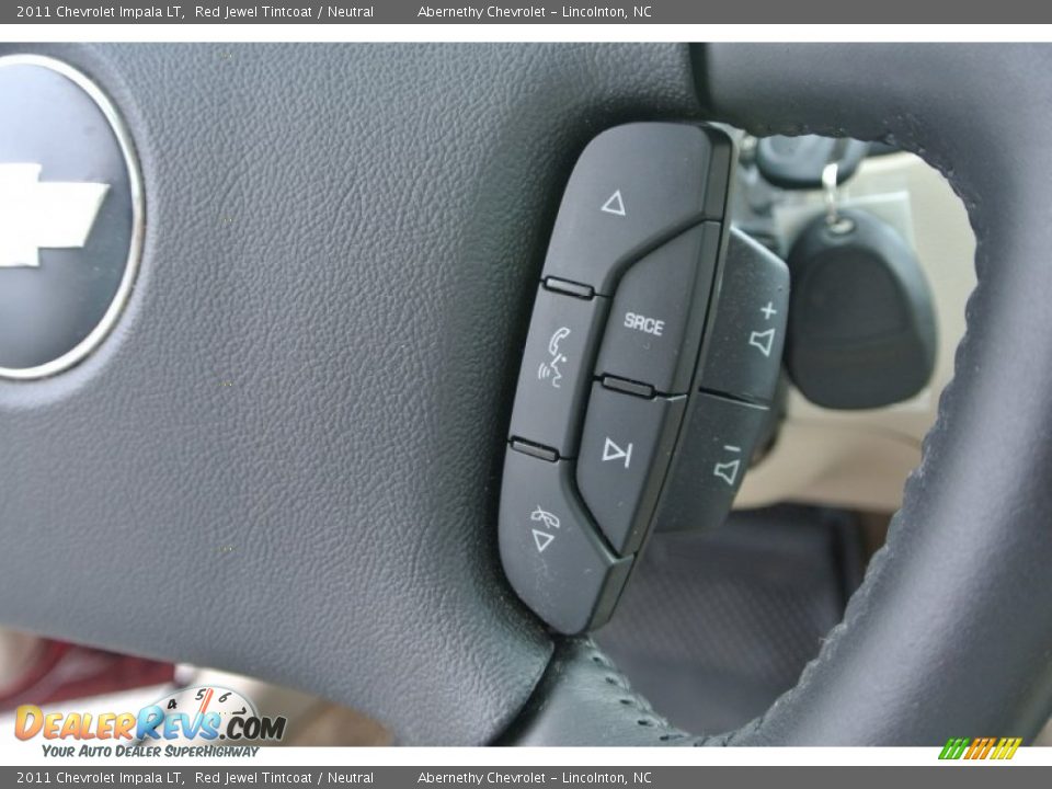 2011 Chevrolet Impala LT Red Jewel Tintcoat / Neutral Photo #13