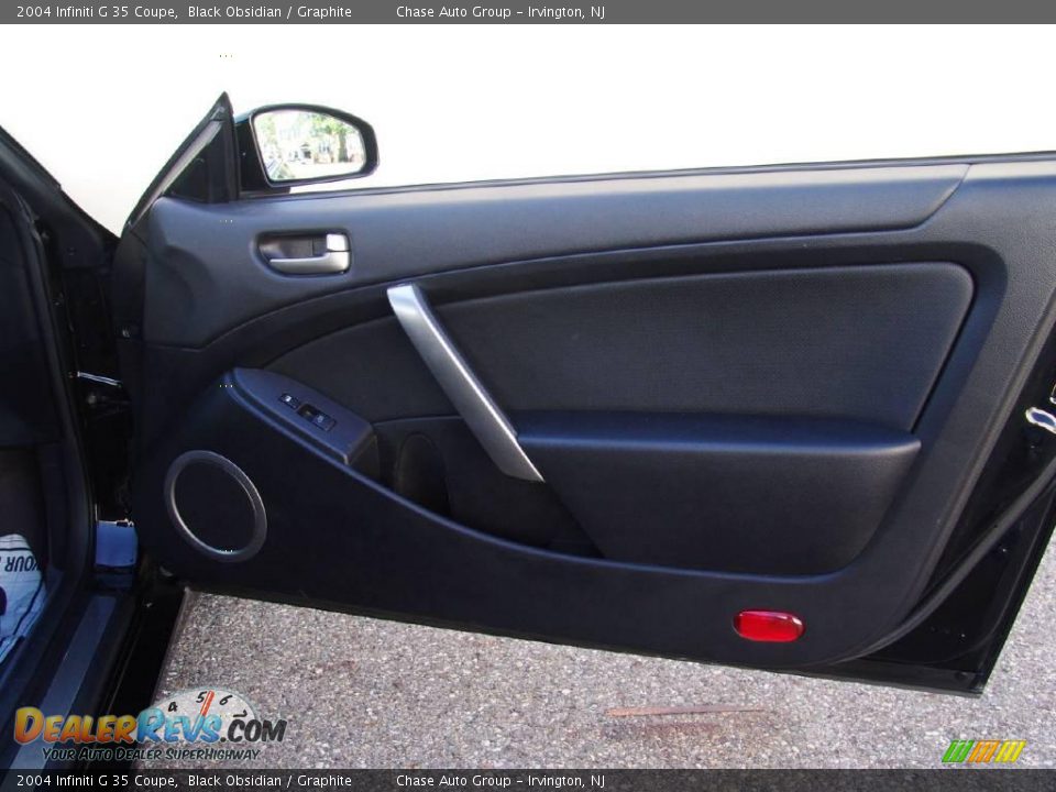 2004 Infiniti G 35 Coupe Black Obsidian / Graphite Photo #31