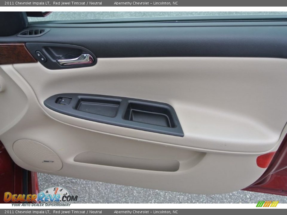 2011 Chevrolet Impala LT Red Jewel Tintcoat / Neutral Photo #19