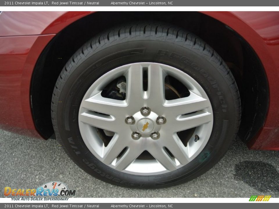 2011 Chevrolet Impala LT Red Jewel Tintcoat / Neutral Photo #21