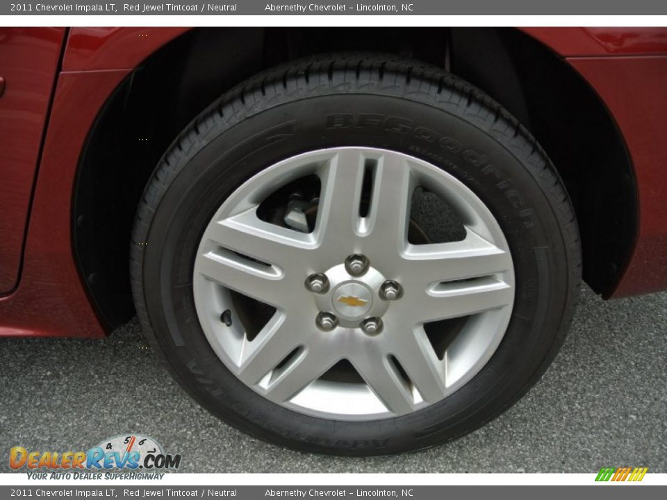 2011 Chevrolet Impala LT Red Jewel Tintcoat / Neutral Photo #22