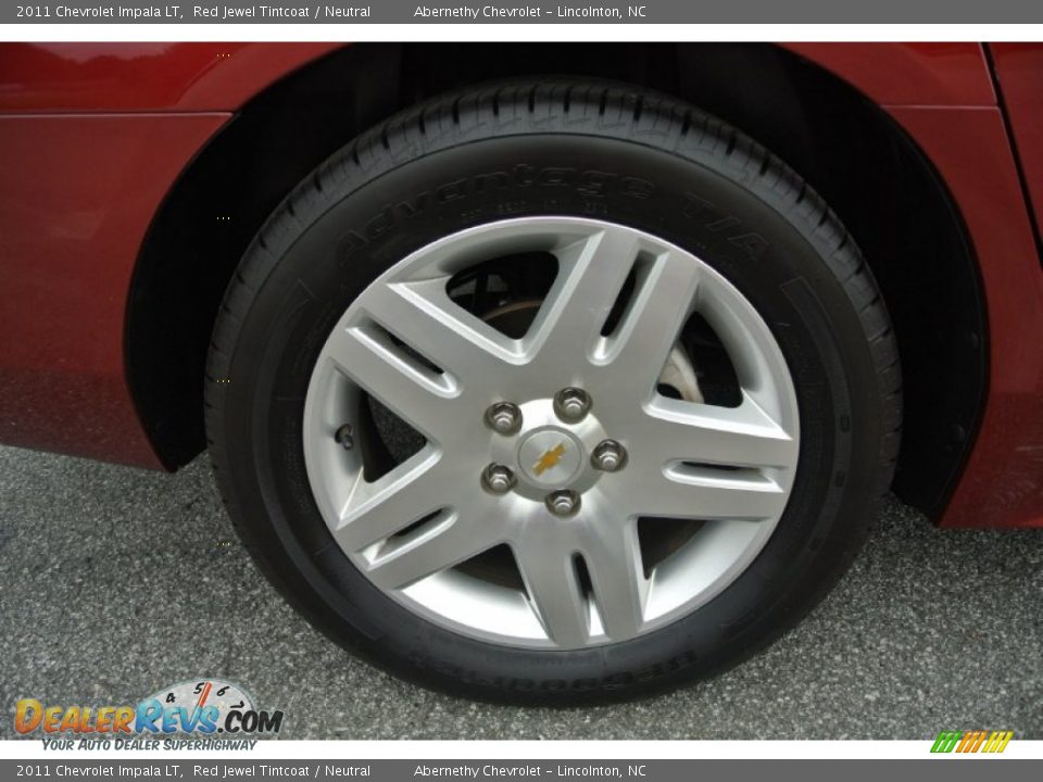 2011 Chevrolet Impala LT Red Jewel Tintcoat / Neutral Photo #23
