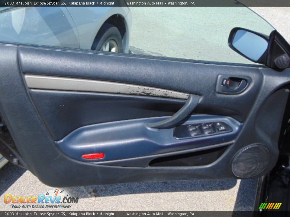 2003 Mitsubishi Eclipse Spyder GS Kalapana Black / Midnight Photo #13