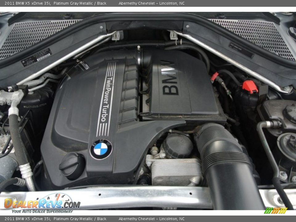 2011 BMW X5 xDrive 35i Platinum Gray Metallic / Black Photo #23