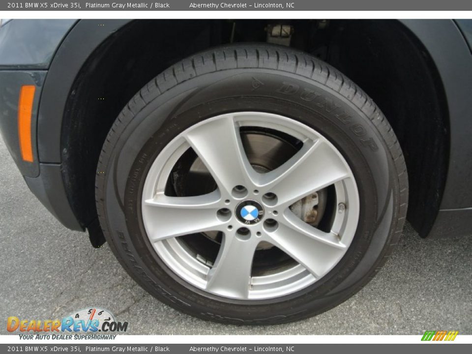 2011 BMW X5 xDrive 35i Platinum Gray Metallic / Black Photo #24