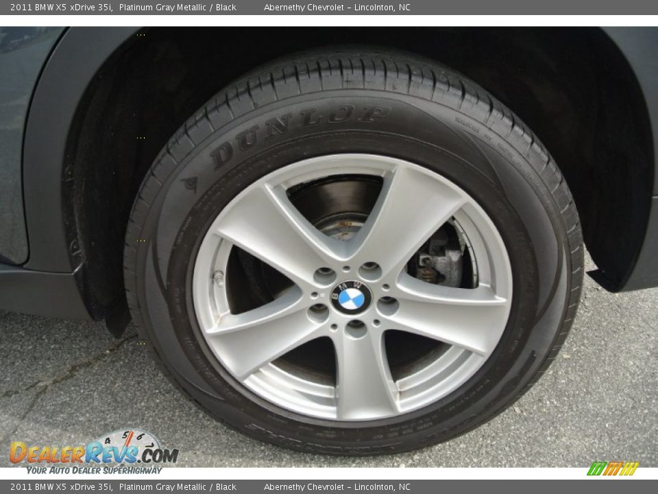 2011 BMW X5 xDrive 35i Platinum Gray Metallic / Black Photo #25