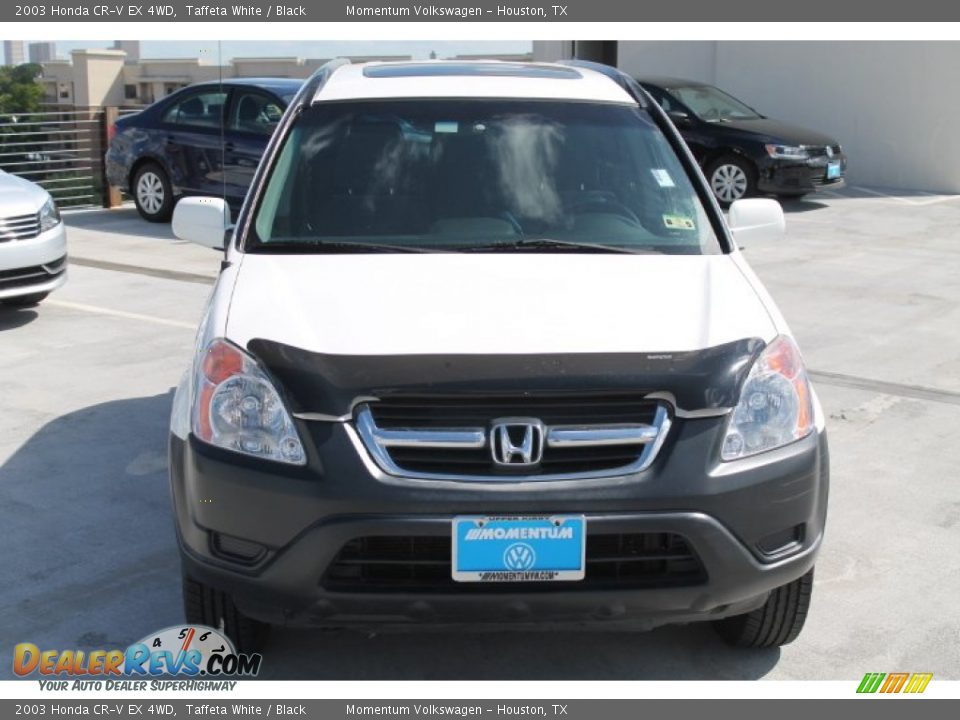 2003 Honda CR-V EX 4WD Taffeta White / Black Photo #2