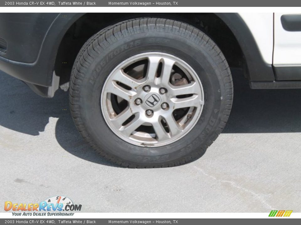 2003 Honda CR-V EX 4WD Taffeta White / Black Photo #4