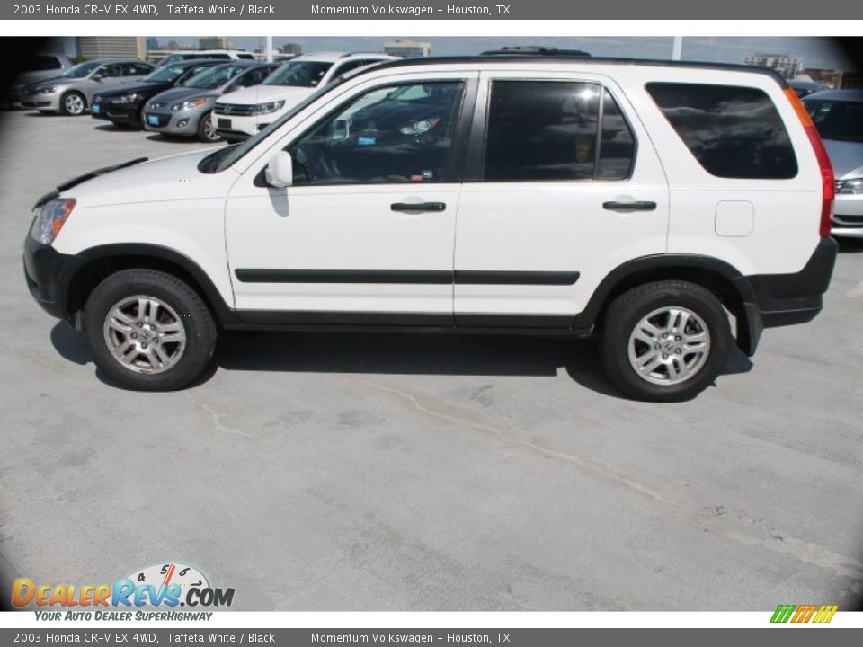 2003 Honda CR-V EX 4WD Taffeta White / Black Photo #5