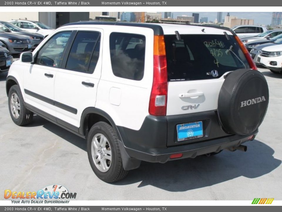 2003 Honda CR-V EX 4WD Taffeta White / Black Photo #7