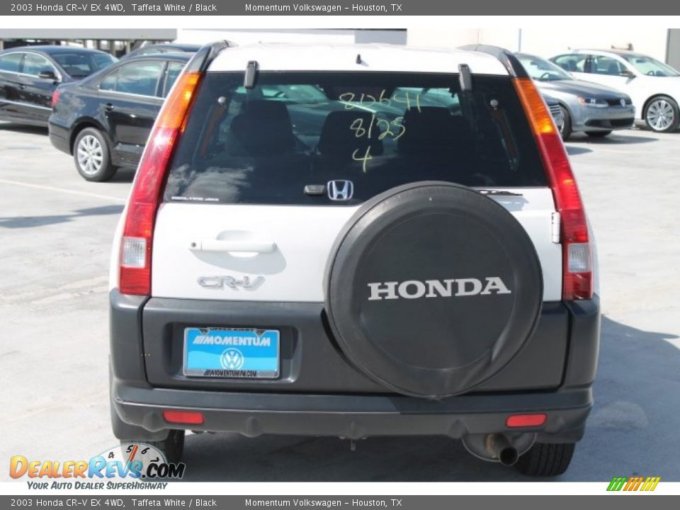 2003 Honda CR-V EX 4WD Taffeta White / Black Photo #8