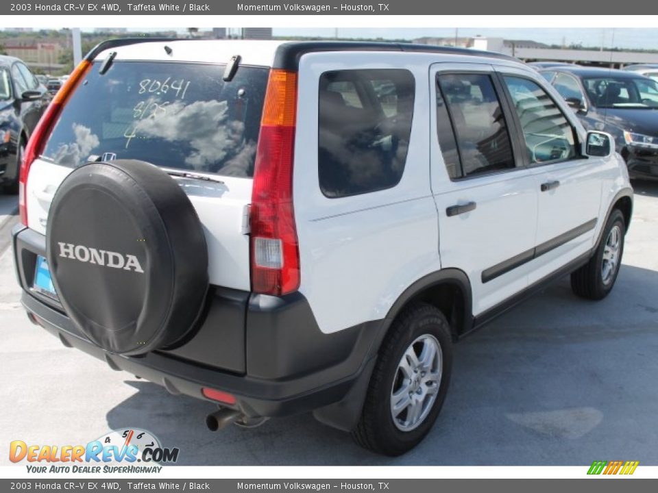 2003 Honda CR-V EX 4WD Taffeta White / Black Photo #9