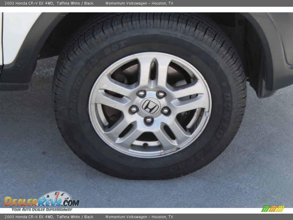 2003 Honda CR-V EX 4WD Taffeta White / Black Photo #12