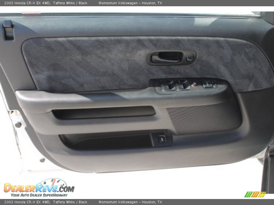 2003 Honda CR-V EX 4WD Taffeta White / Black Photo #13