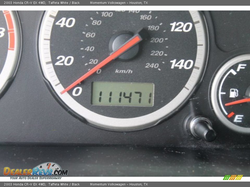 2003 Honda CR-V EX 4WD Taffeta White / Black Photo #27