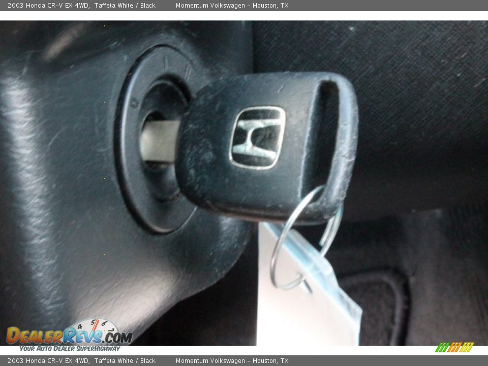 2003 Honda CR-V EX 4WD Taffeta White / Black Photo #28