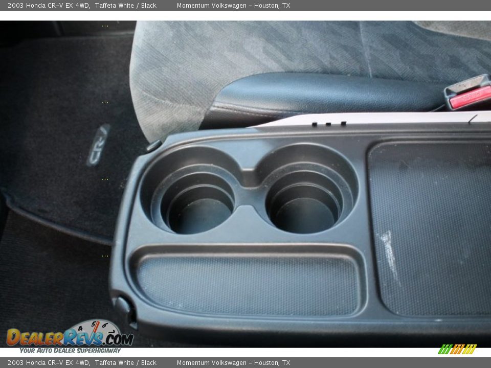 2003 Honda CR-V EX 4WD Taffeta White / Black Photo #31