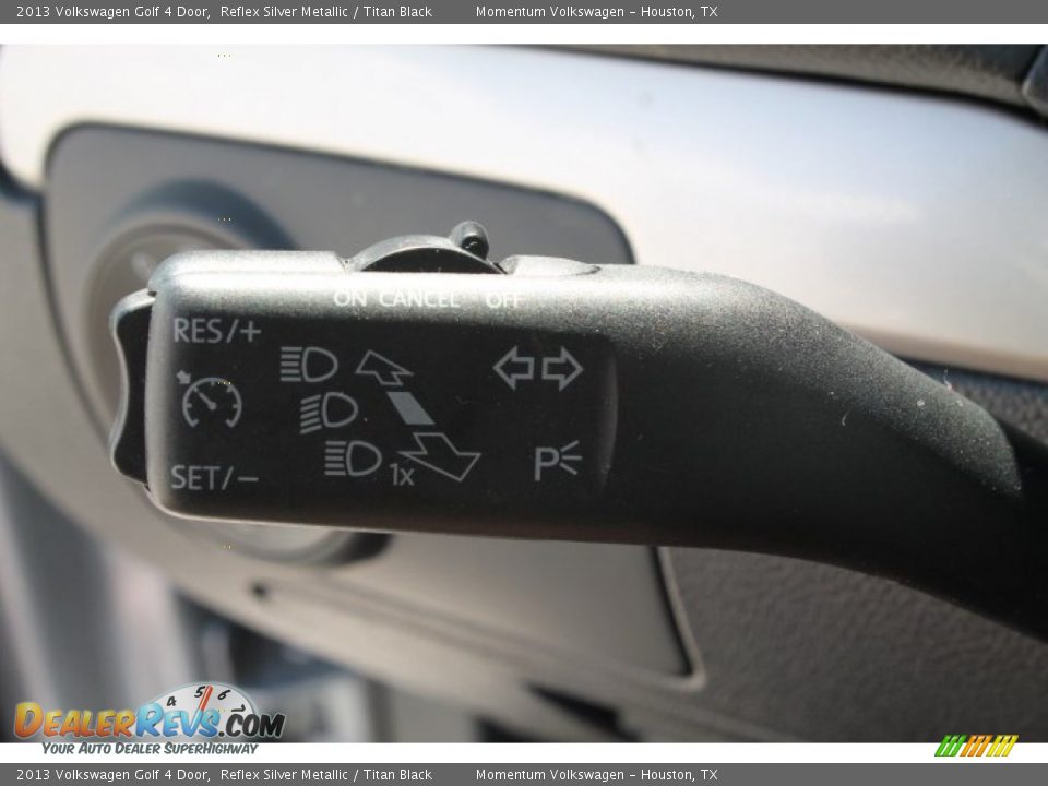 2013 Volkswagen Golf 4 Door Reflex Silver Metallic / Titan Black Photo #20