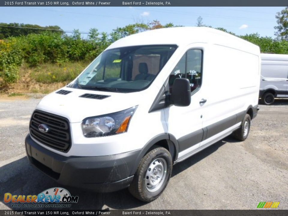 Front 3/4 View of 2015 Ford Transit Van 150 MR Long Photo #4