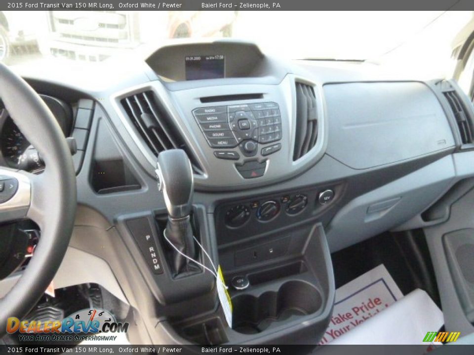 Controls of 2015 Ford Transit Van 150 MR Long Photo #17