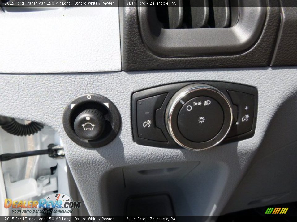 Controls of 2015 Ford Transit Van 150 MR Long Photo #19