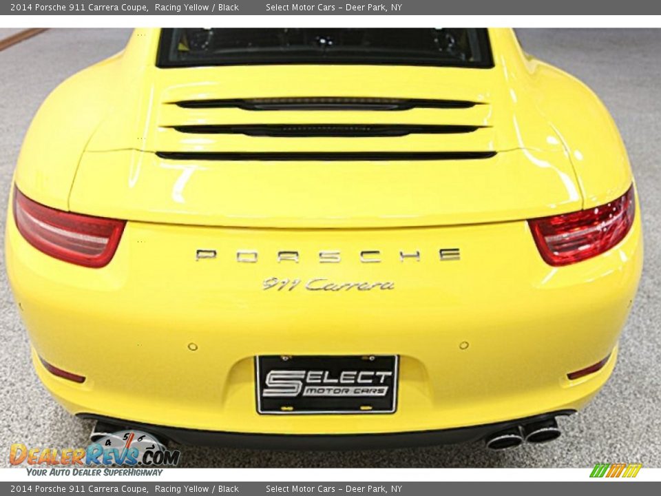 2014 Porsche 911 Carrera Coupe Racing Yellow / Black Photo #5