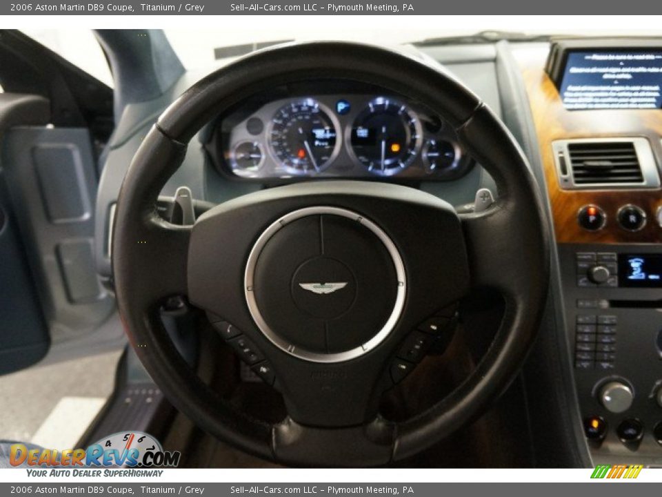 2006 Aston Martin DB9 Coupe Titanium / Grey Photo #17