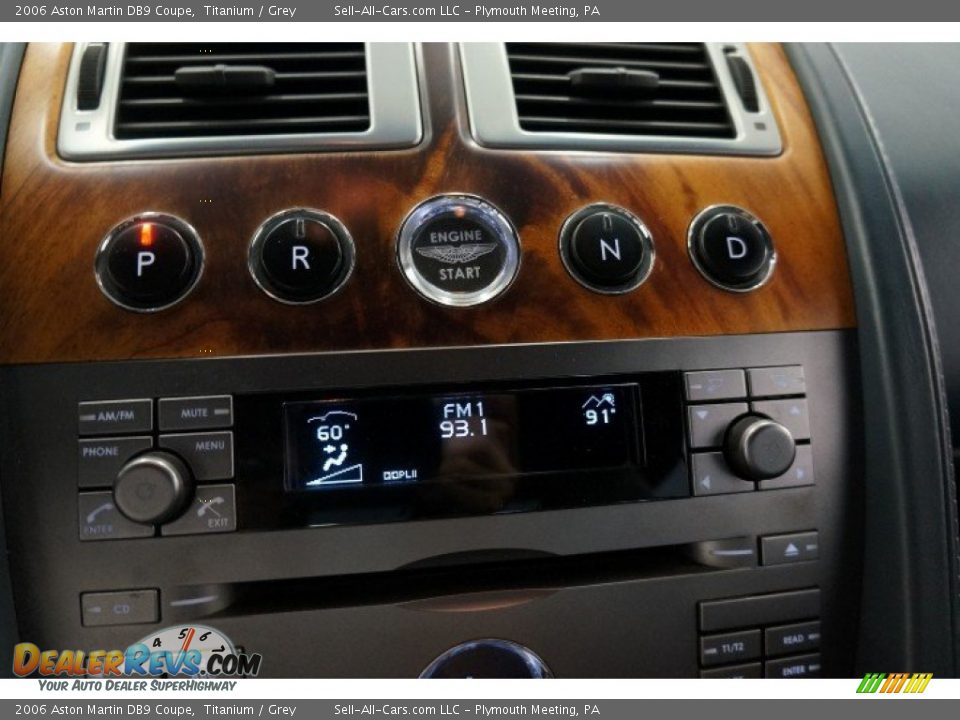 Controls of 2006 Aston Martin DB9 Coupe Photo #23