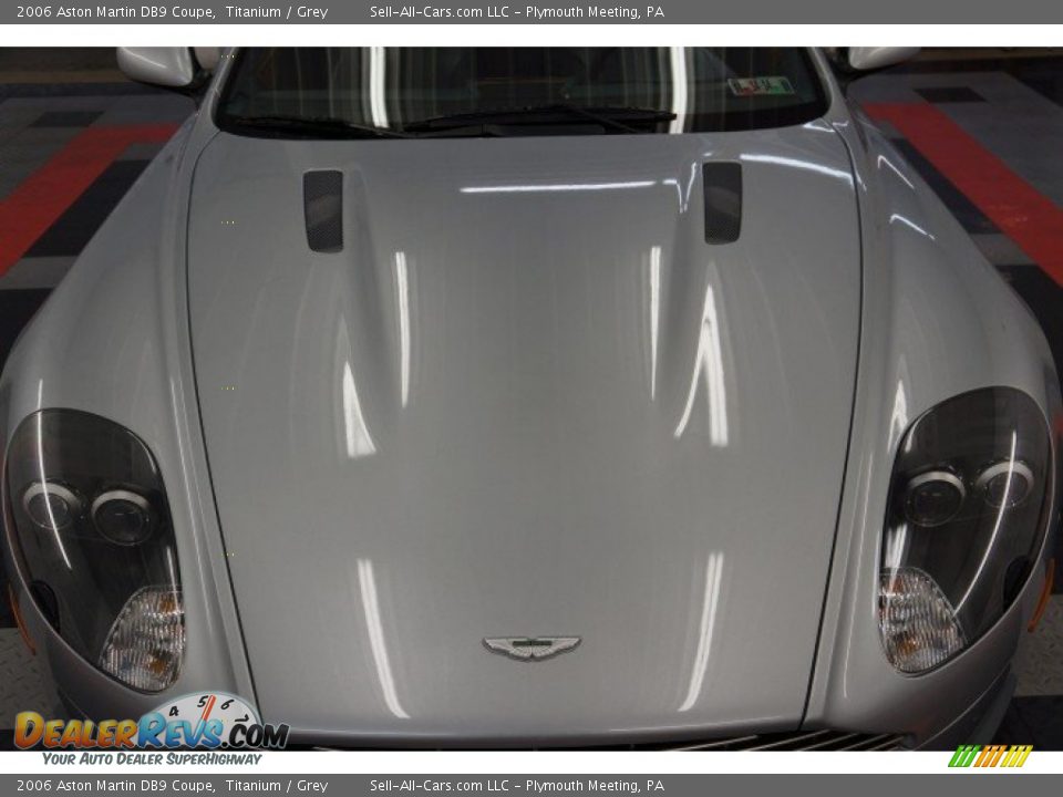 2006 Aston Martin DB9 Coupe Titanium / Grey Photo #36