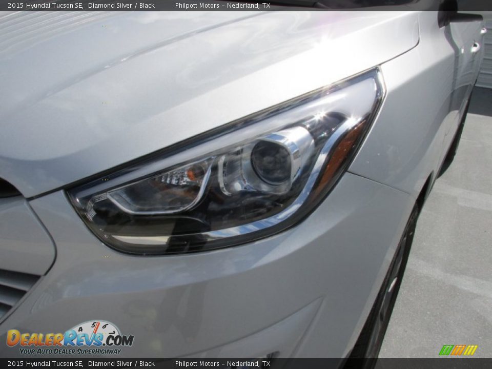 2015 Hyundai Tucson SE Diamond Silver / Black Photo #9