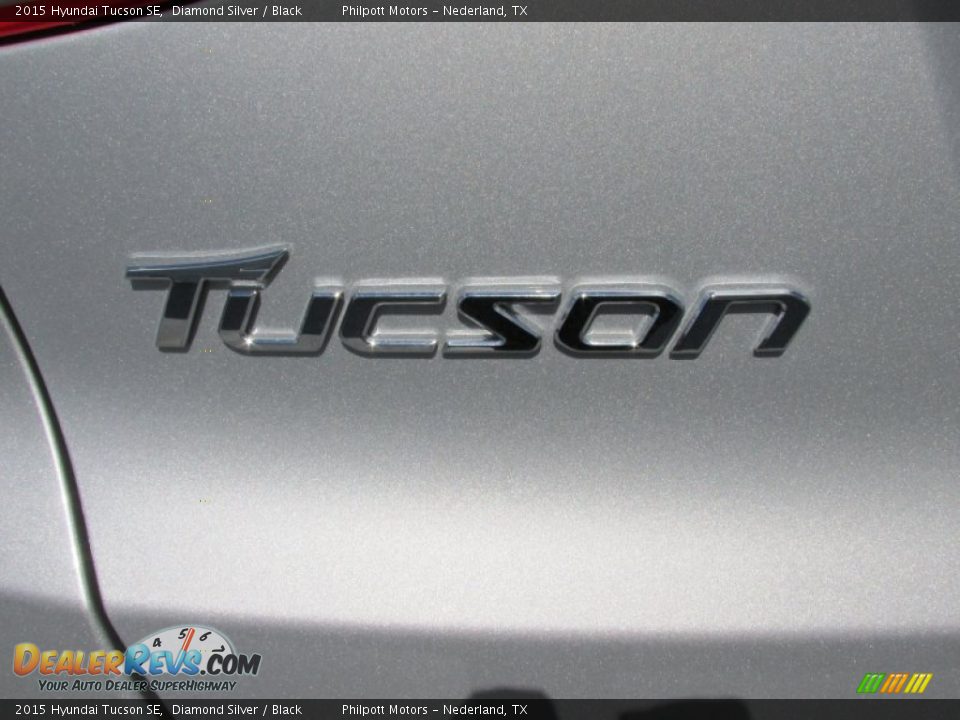 2015 Hyundai Tucson SE Diamond Silver / Black Photo #14