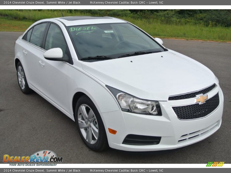 2014 Chevrolet Cruze Diesel Summit White / Jet Black Photo #1
