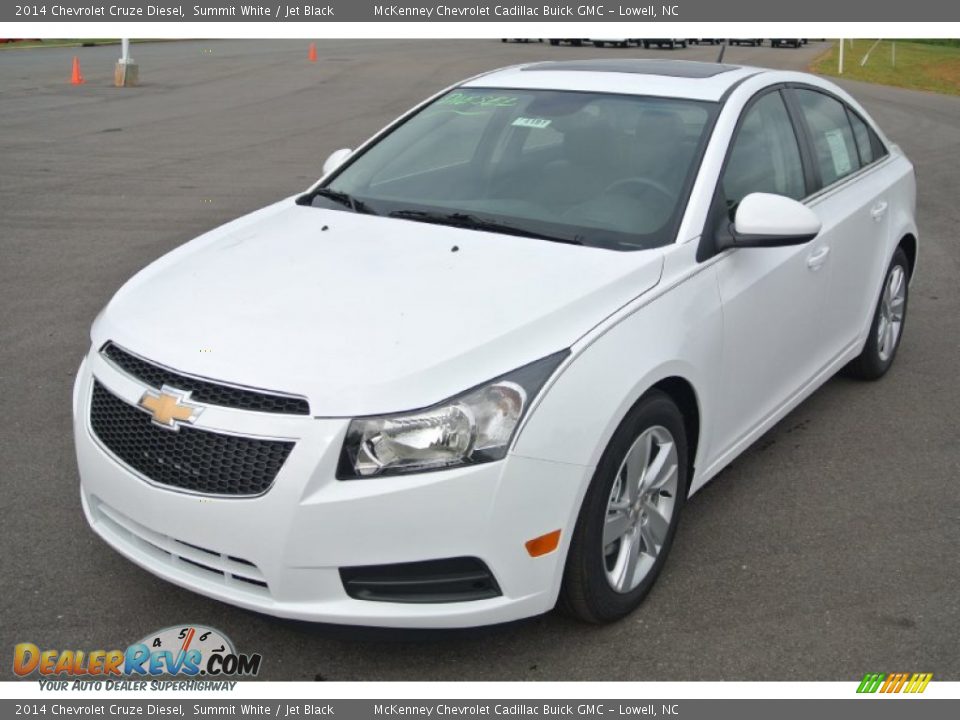 2014 Chevrolet Cruze Diesel Summit White / Jet Black Photo #2