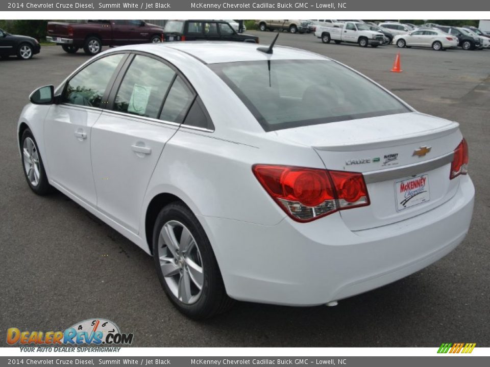 2014 Chevrolet Cruze Diesel Summit White / Jet Black Photo #4