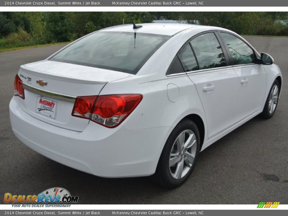 2014 Chevrolet Cruze Diesel Summit White / Jet Black Photo #5
