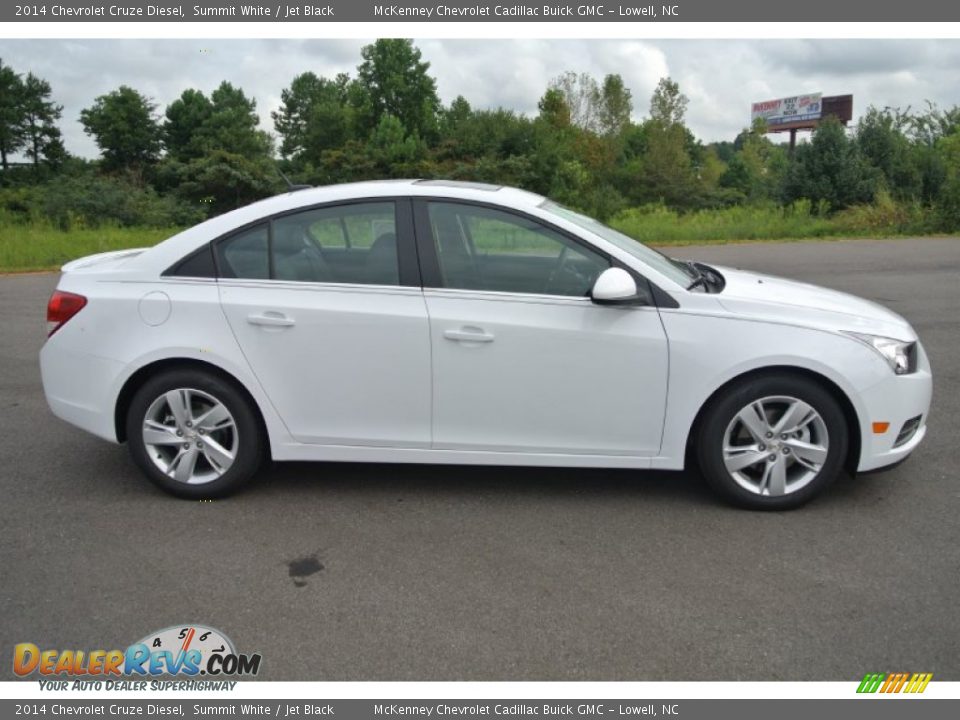 2014 Chevrolet Cruze Diesel Summit White / Jet Black Photo #6