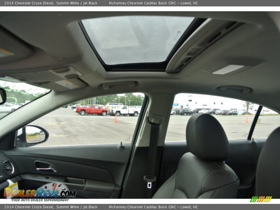 2014 Chevrolet Cruze Diesel Summit White / Jet Black Photo #10
